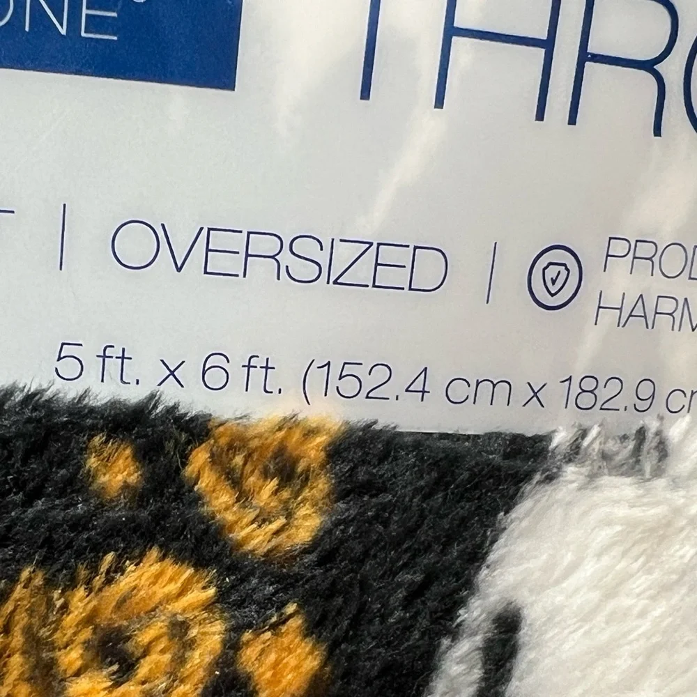 Disney Nightmare Before Christmas Plush Oversized Throw 5’ x 6’